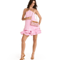Model height is 5'9.5''
