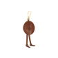 Cowboy Russ Charm | Chocolate Diamond Pebble/Antique Gold