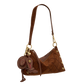 Cowboy Russ Charm | Chocolate Diamond Pebble/Antique Gold
