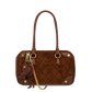 Cowboy Russ Charm | Chocolate Diamond Pebble/Antique Gold