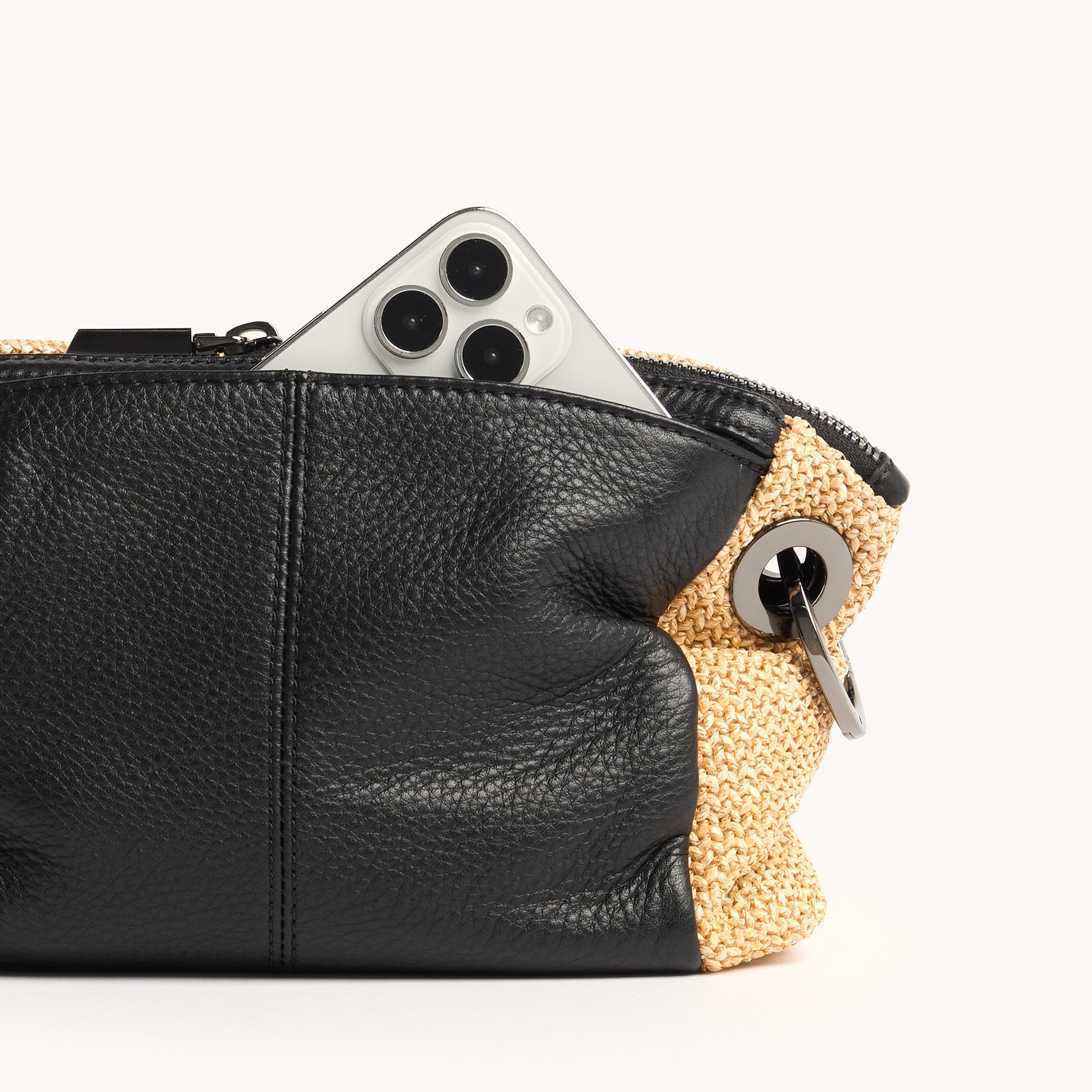Daniel-Crossbody-Clutch-Sml-Chaparral-Raffia-Back-Detail-View