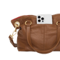 Daniel | Mahogany Pebble/Brushed Gold Red Zip | Med