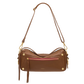 Doxie | Mahogany Pebble/Brushed Gold Red Zip | Med
