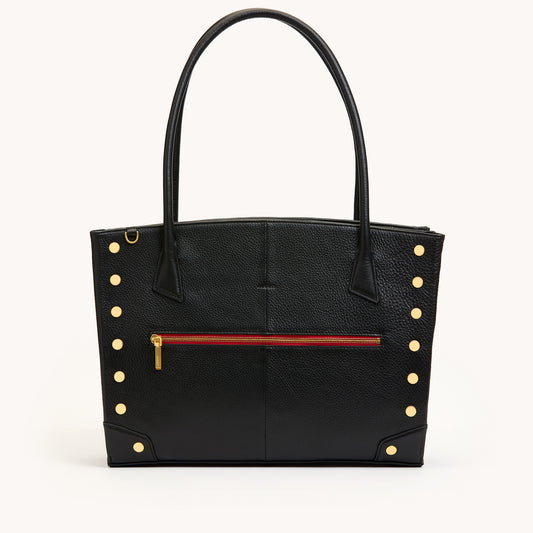 Elle-Work-Carry-Black-BG-Red-Zip-Front-View