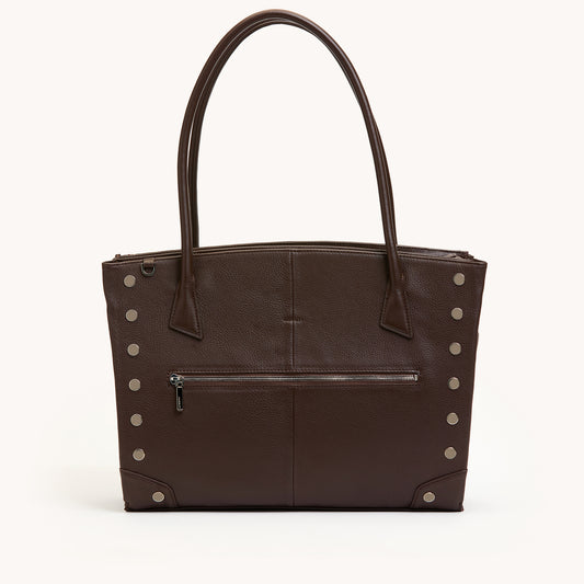 Elle-Work-Carry-Espresso-Pebble-S-Strap-View