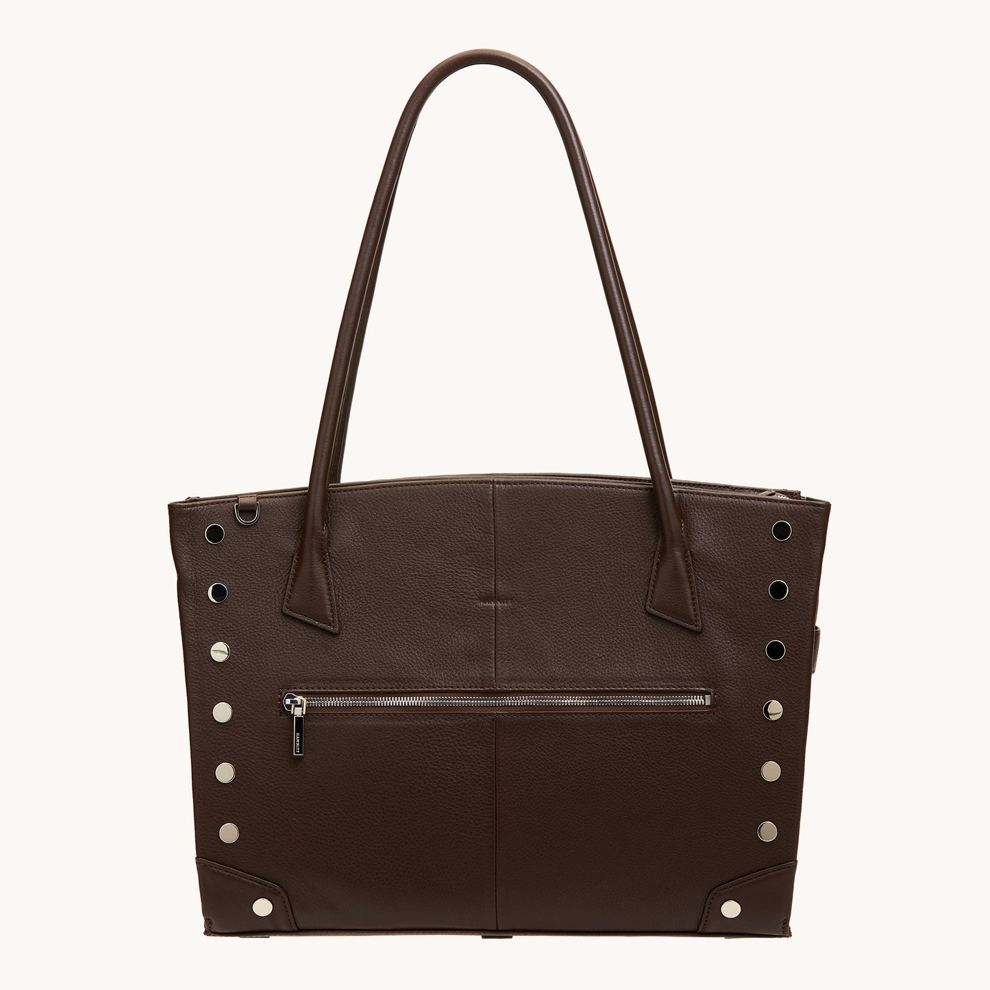 Elle-Work-Carry-Espresso-Pebble-S-Front-View