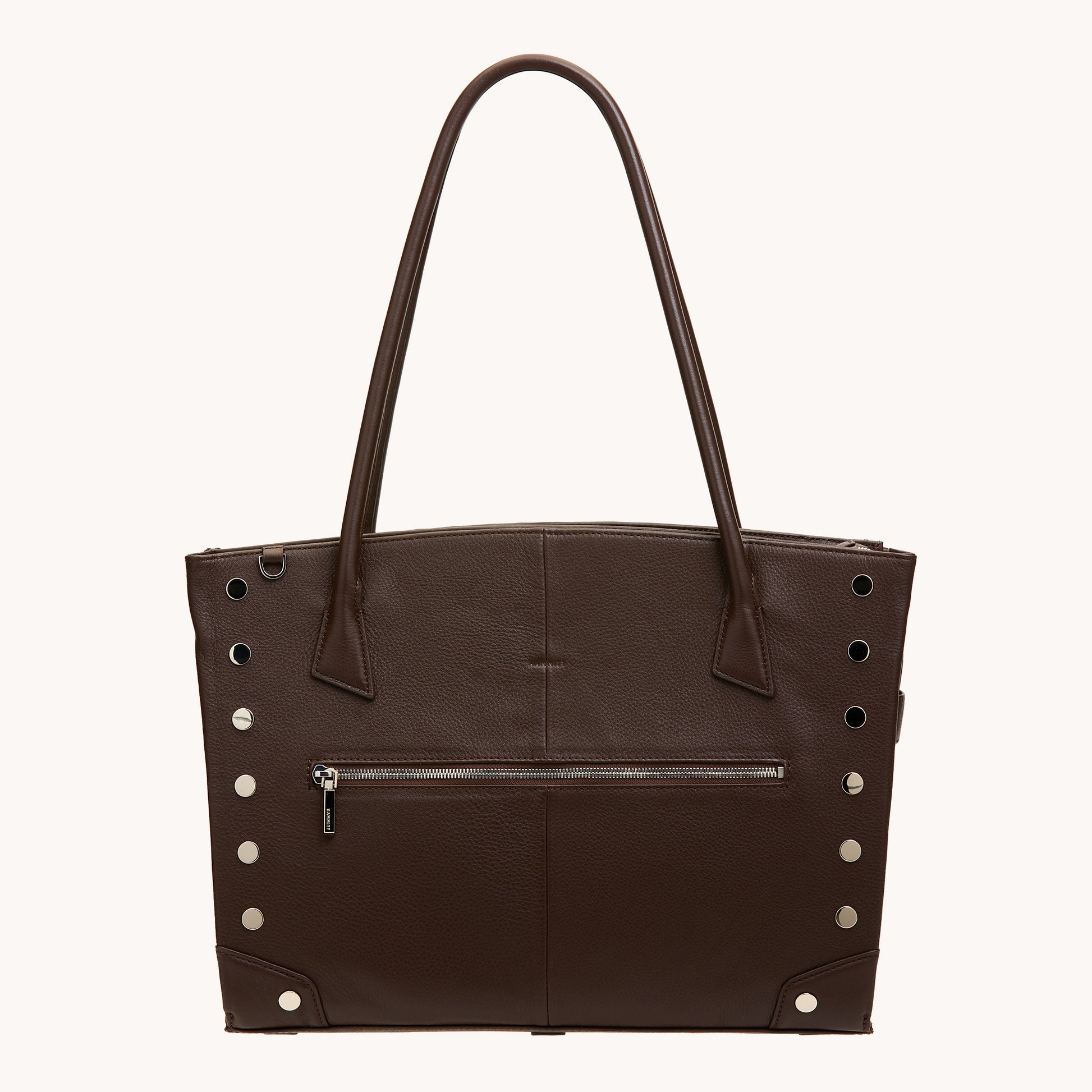 Elle-Work-Carry-Espresso-Pebble-S-Front-View