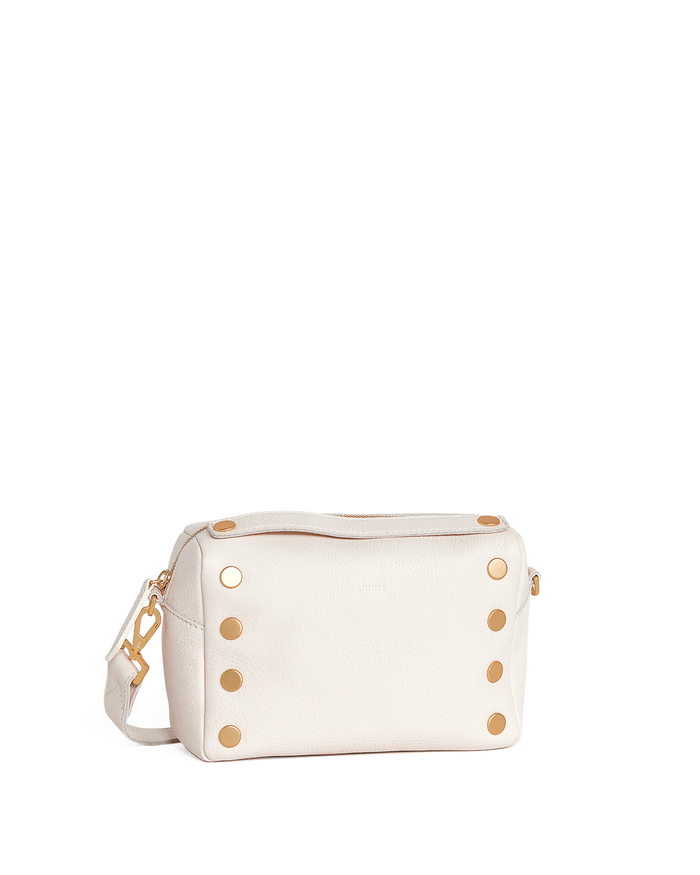 Evan Crossbody | Calla Lily White/Brushed Gold | Sml