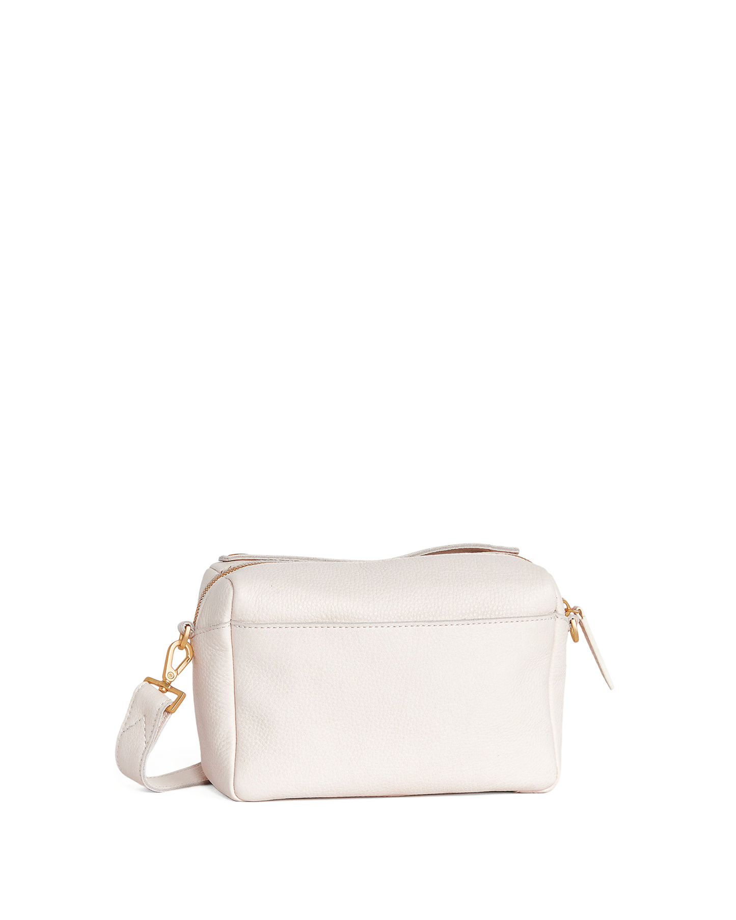Evan-Crossbody-Sml-Crossbody-Calla-Lily-White-Brushed-Gold-Back-View