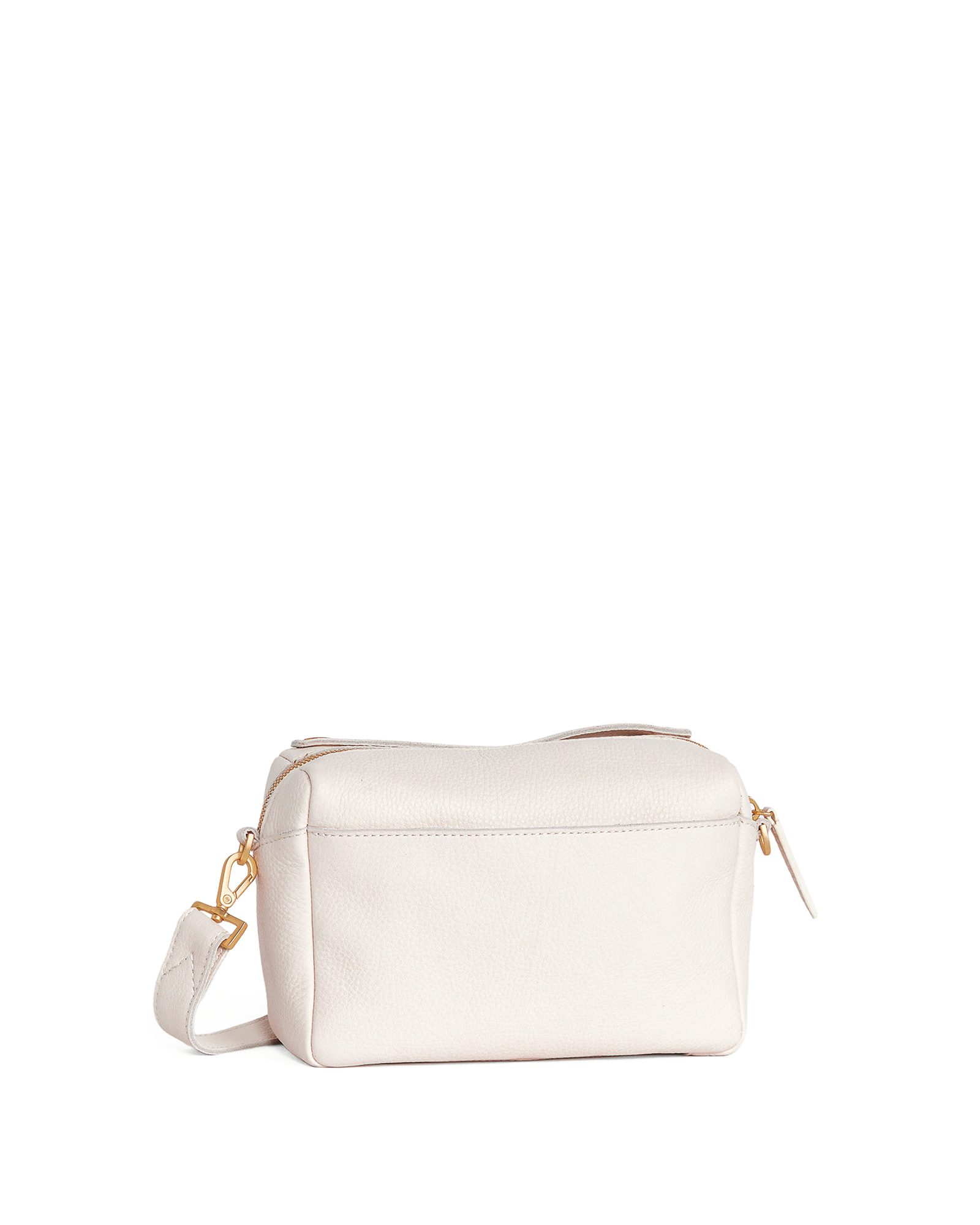 Evan-Crossbody-Sml-Crossbody-Calla-Lily-White-Brushed-Gold-Back-View