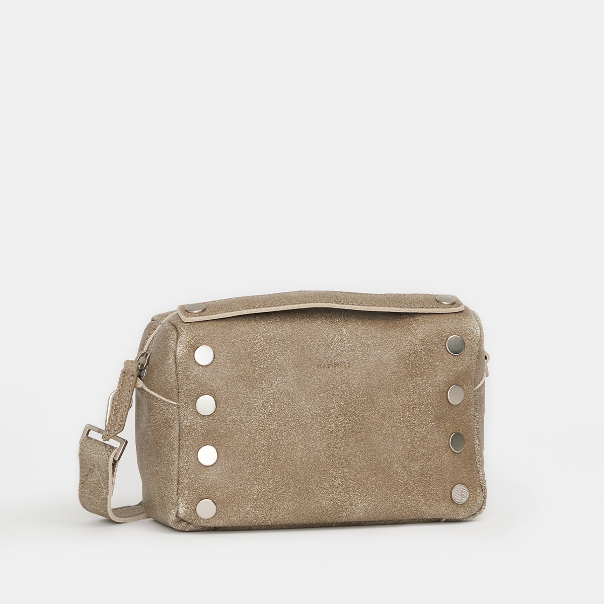 Evan Crossbody | Pewter/Brushed Silver