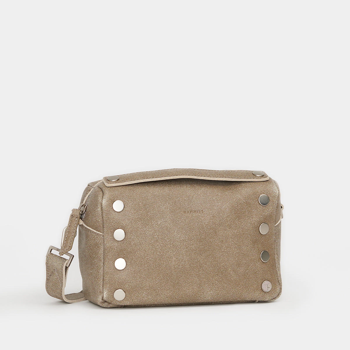 Evan Crossbody | Pewter/Brushed Silver | Sml