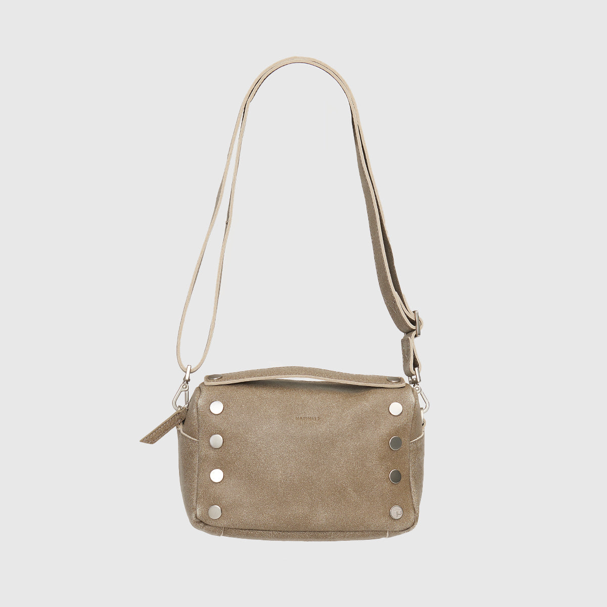 Evan Crossbody | Pewter/Brushed Silver | Sml