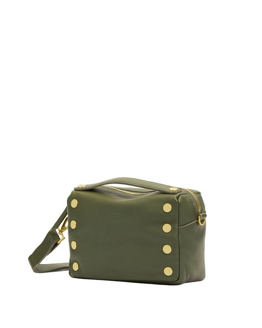 Evan Crossbody | Olive/Brushed Gold | Sml