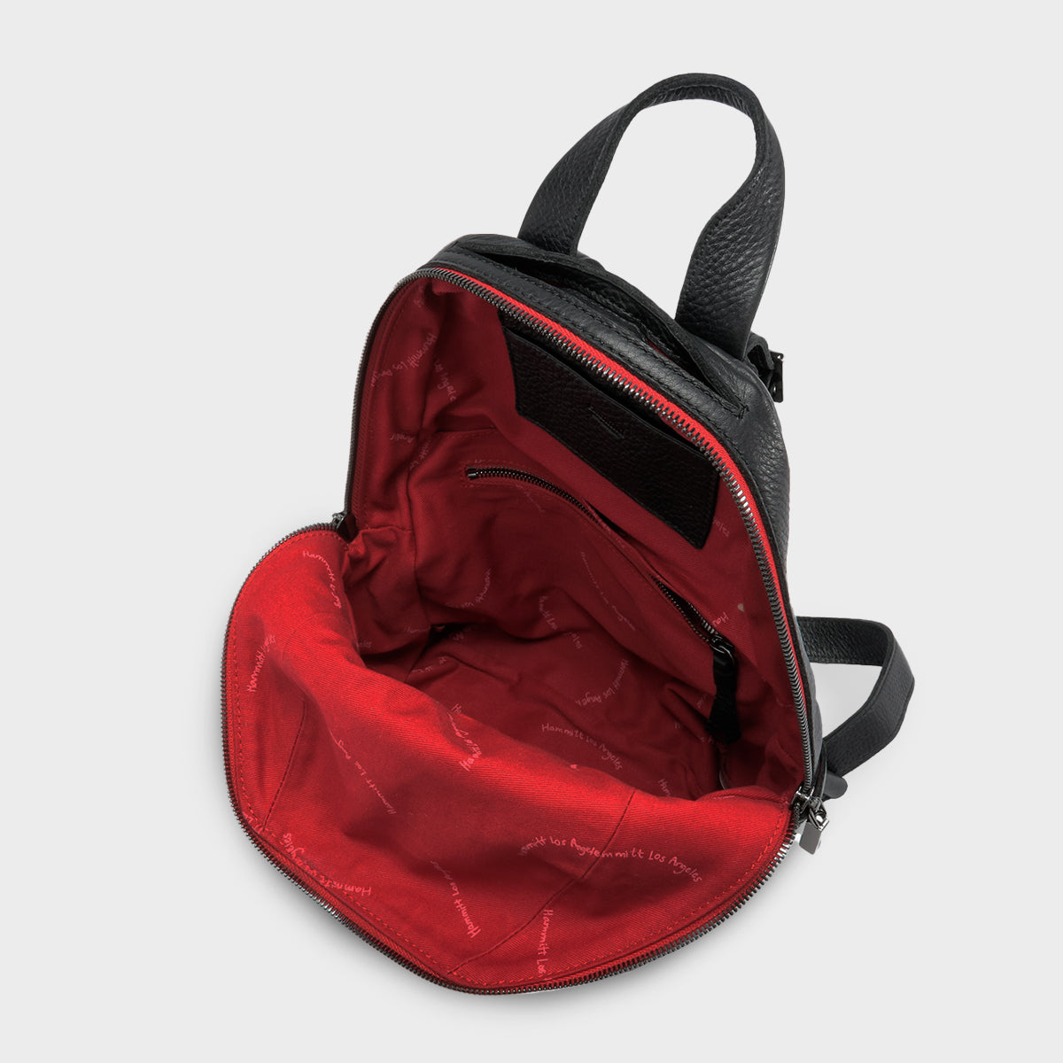 Hunter | Black/Gunmetal Red-Zip | Med