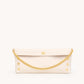 Invitation Clutch | Calla Lily White/Brushed Gold