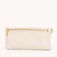 Invitation Clutch | Calla Lily White/Brushed Gold