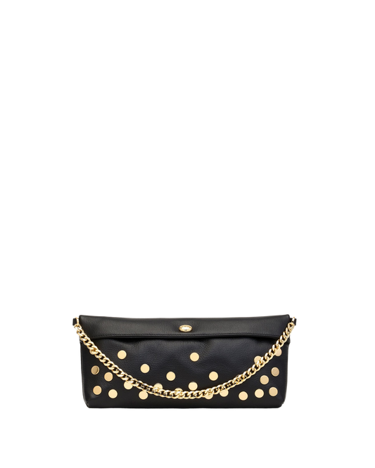 Invitation Clutch | Falling Rivets/Gold