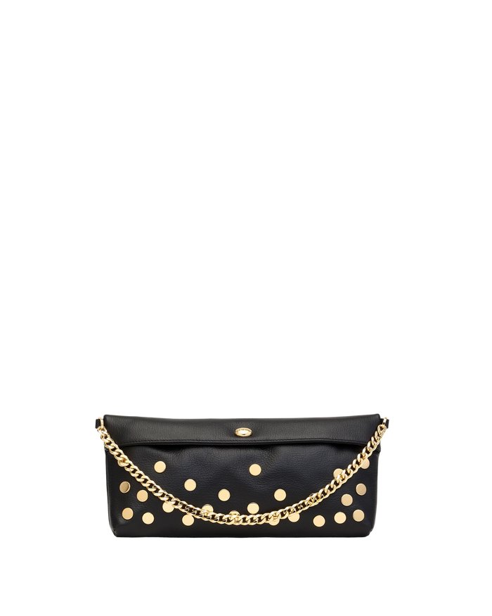 Invitation Clutch | Falling Rivets/Gold