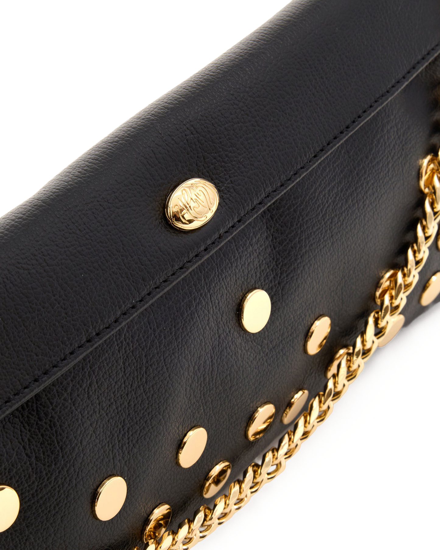 Invitation Clutch | Falling Rivets/Gold