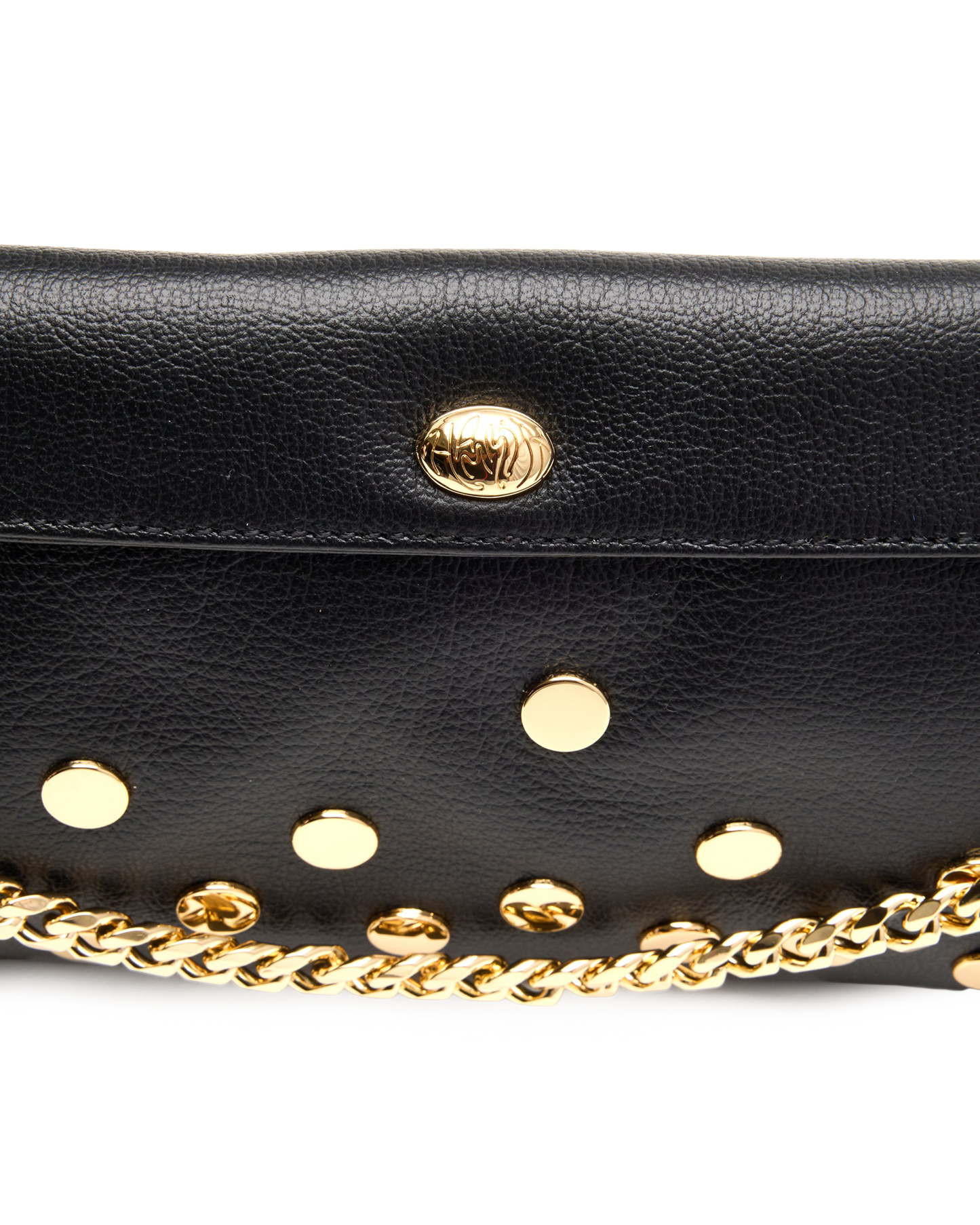 Invitation Clutch | Falling Rivets/Gold