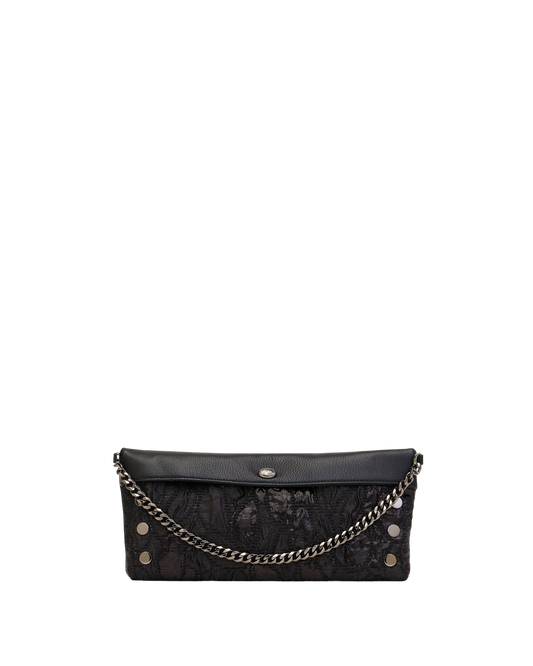 Invitation Clutch | Midnight Marquise/Gunmetal