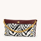 Invitation Clutch | Zebra/Brushed Gold