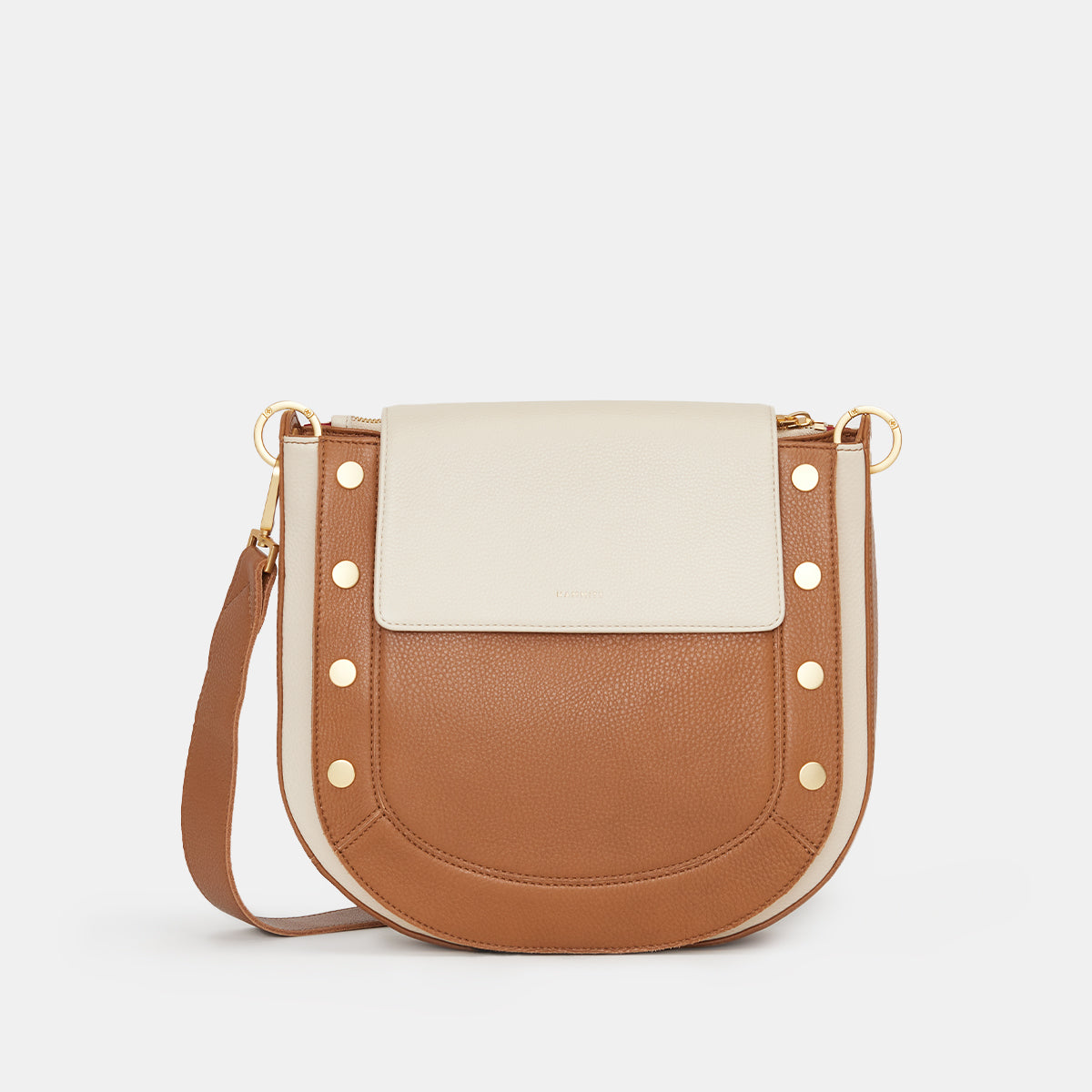 Kayce-Saddle-Cafe-au-Lait-Front-View