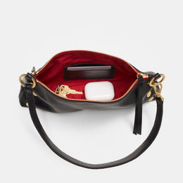 Kyle Medium Handbag, Black/Brushed Gold main image 0