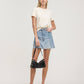 Model height is 5'10''