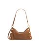 Kyle | Mahogany Pebble/Brushed Gold Red Zip | Sml