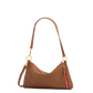 Kyle | Mahogany Pebble/Brushed Gold Red Zip | Sml
