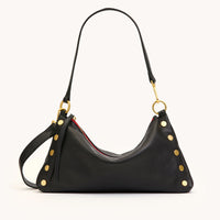 Kyle | Black/Brushed Gold Red Zip | Med
