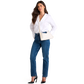 Model height is 5'9.5''