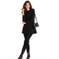 Model height is 5'9.5''