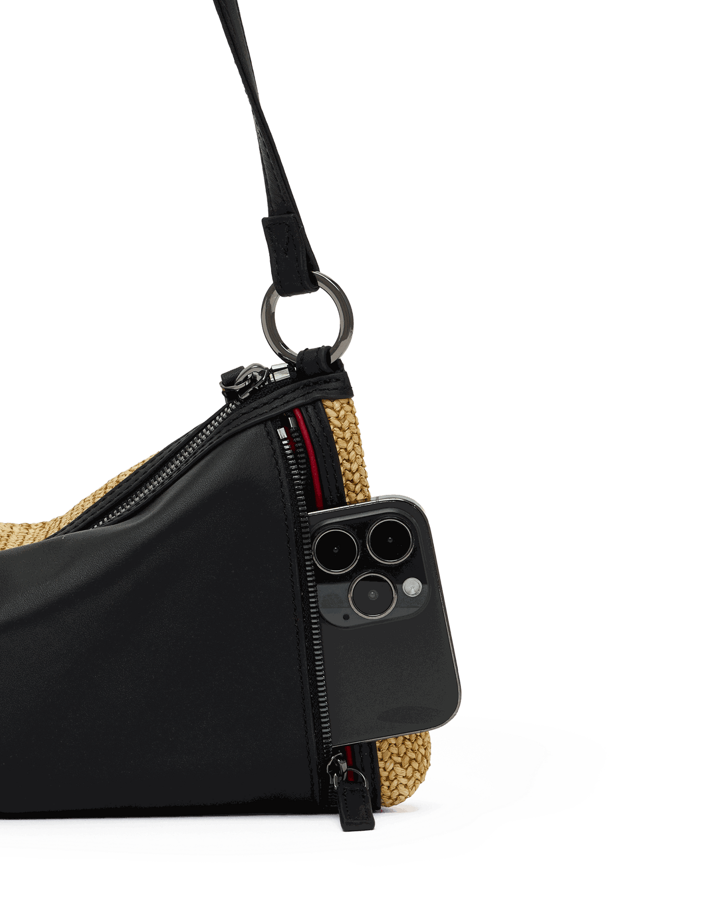 Kyle-Noir-Smooth-Raffia-GM-Back-View-Detail