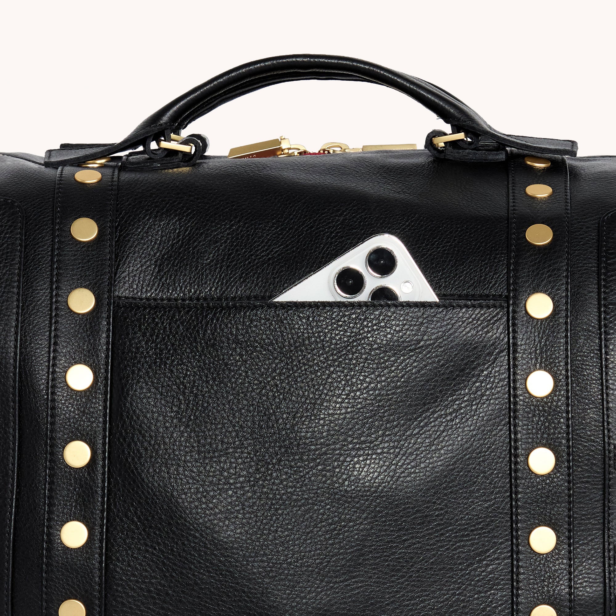 LAX Intl Large | Leather Duffle Bag | HAMMITT
