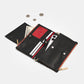 Levy | Black/Brushed Gold Red Zip
