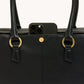 Meredith | Black/Brushed Gold | Med