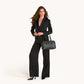Meredith | Black/Brushed Gold | Med