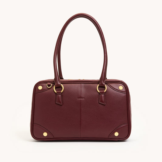 Meredith | Cherrywood Pebble/Brushed Gold | Med