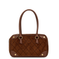 Meredith | Chocolate Diamond Suede/Antique Gold | Med