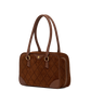 Meredith | Chocolate Diamond Suede/Antique Gold | Med
