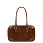 Meredith | Chocolate Diamond Suede/Antique Gold | Med