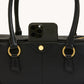 Meredith | Black/Brushed Gold | Sml