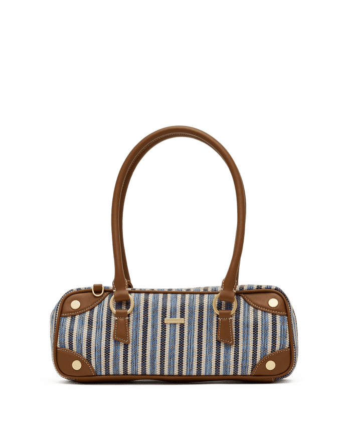 Meredith | Cabana Blue/Brushed Gold | Sml