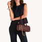 Meredith | Cherrywood Pebble/Brushed Gold | Sml