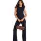 Model height is 5'9.5''
