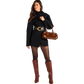 Model height is 5'9.5''