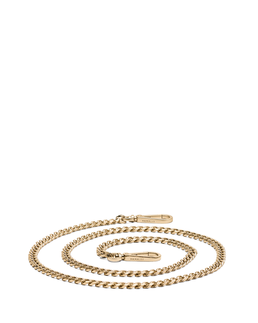 Metal Chain Long Strap | Gold